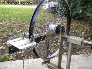 TLTC wheel for 24" Cruiser in Preciray Trueing stand