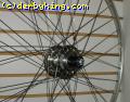 Brevette/Touring wheel  White Ind. hub with Campagnolo Gamma rim