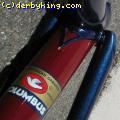 Lindsay road frame made with Columbus tubing