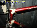 HEAD  TUBE  and  LUGS  ON  VINTAGE  MERCIER
