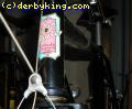 JT8140 Head Tube Decal w/scratch