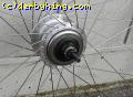 Shimano Nexus 7 speed hub with Bi-spoke lacing